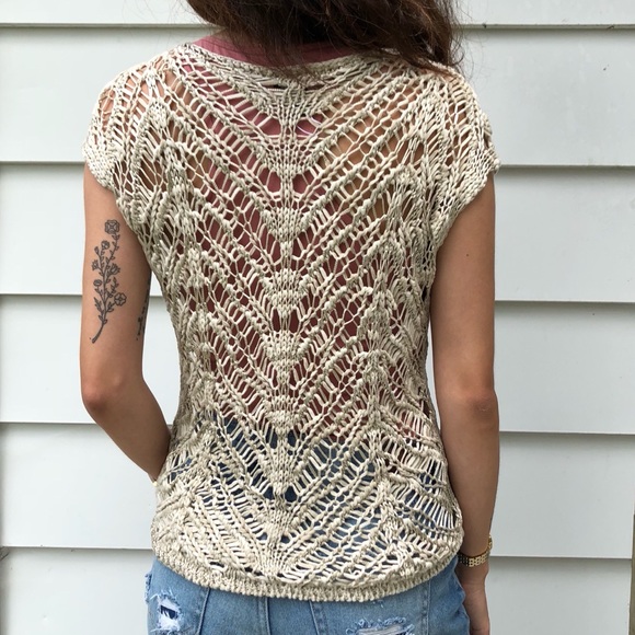 Crochet Top EILEEN FISHER - Picture 2 of 6